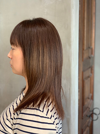 外国人風の艶色に、イルミナカラー